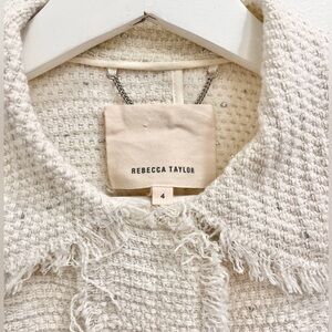 Rebecca Taylor tweed lightweight jacket